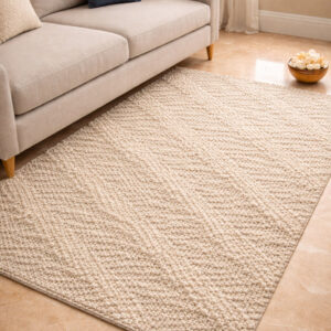 LINER BROWN CREST LOOP RUG